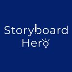 Storyboardhero 方形蓝色标志